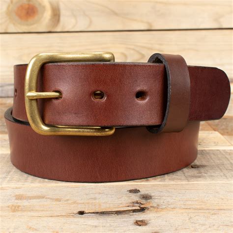 Prada Womens Cintura Brown Leather Belt Size 80/32 